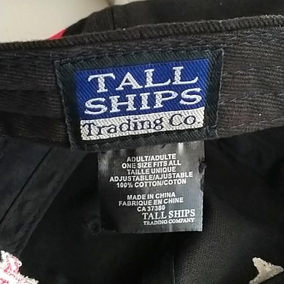 Tall Ships Trading Co Quebec Baseball Cap Hat Adjustable Canada Flag Snapback - Picture 6 of 7